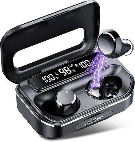 Auriculares Bluetooth Inalámbricos Bluetooth 5.3 Q26 108Hrs (USADO)