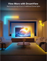 Retroiluminación para TV Govee Envisual T2 H605C, 55-65", Dual Cam