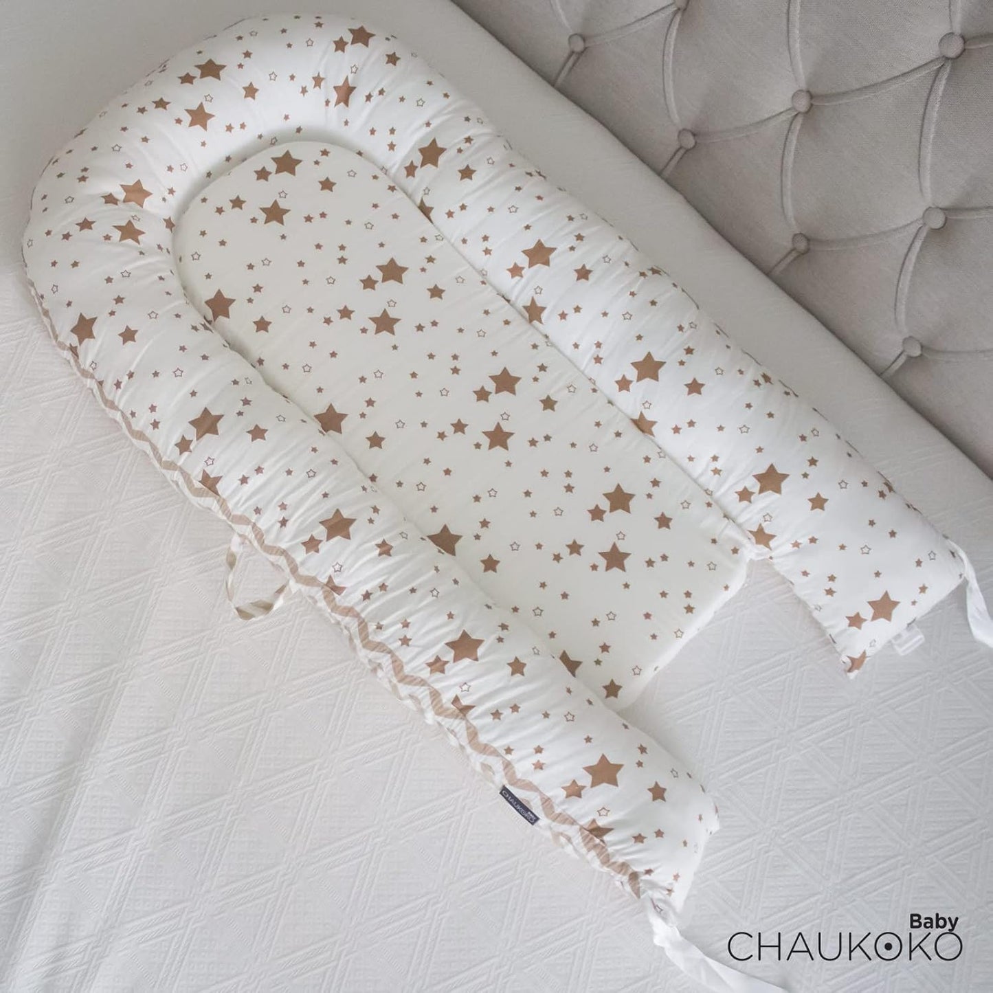 Baby Nest, Nido para  Colecho, doble cara, lavable, NB a 8 meses.