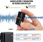 NEEWER CM28 Micrófono Lavalier Inalámbrico 2TX 1RX 4GB