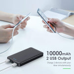 2 Cargadores portátiles 10000 mAh HX60S9