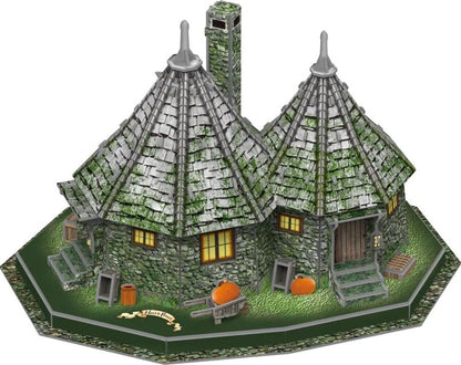 Rompecabezas 3D de Harry Potter, Hagrid's Hut, Wizarding World.