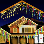 Luces de Navidad para exteriores, 40M/1680 LED, Control rem.