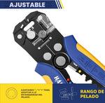 Pelacables Autoajustable 3 En 1 Corte Y Crimpado 10-24AWG