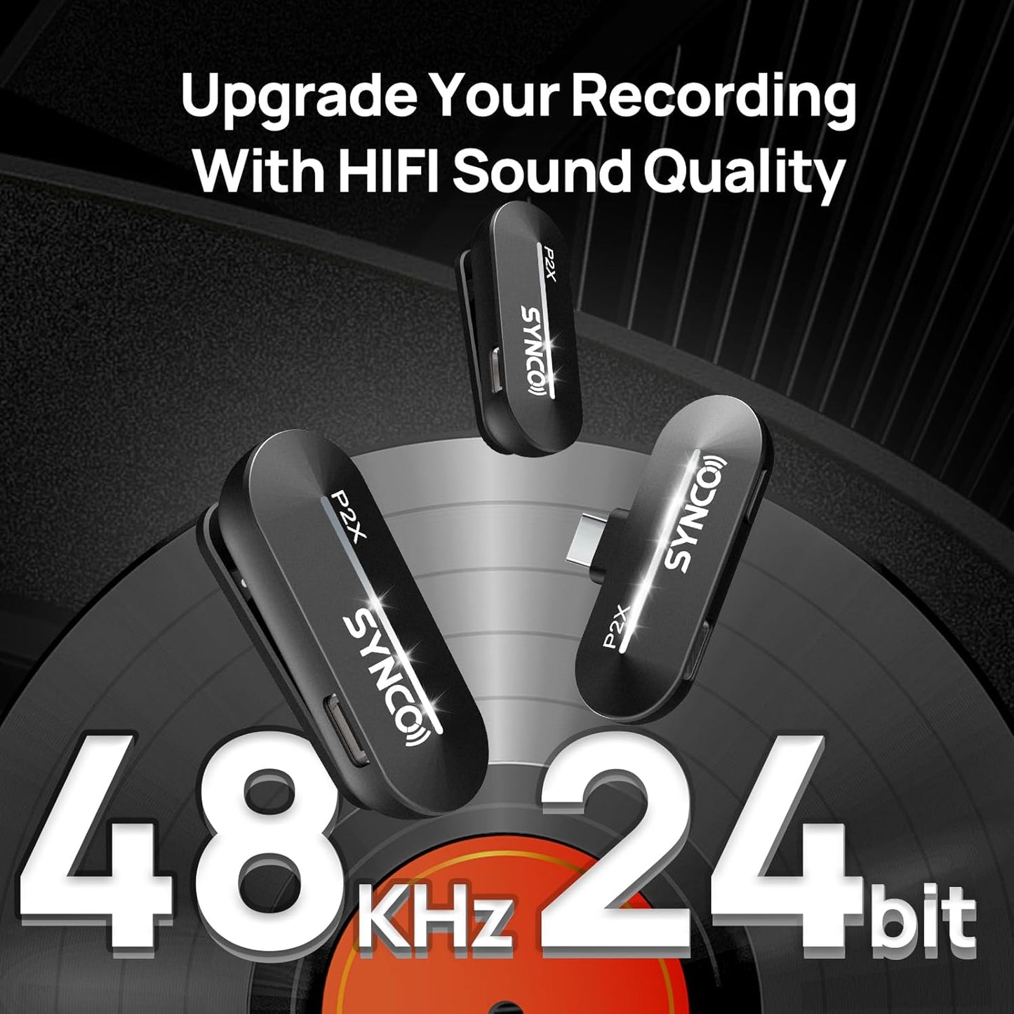 Micrófono de solapa inalámbrico SYNCO 2 Mics