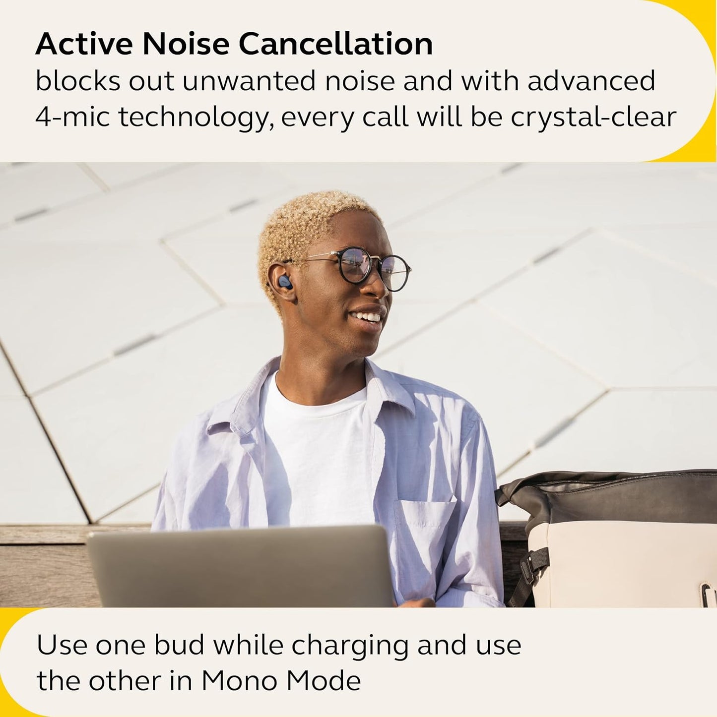 Auriculares cancelación Activa de Ruido Jabra Elite 4 (USADO)