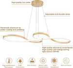 Lámpara LED colgante Sunmoo, Para Techo, Ajustable y Contemporánea.