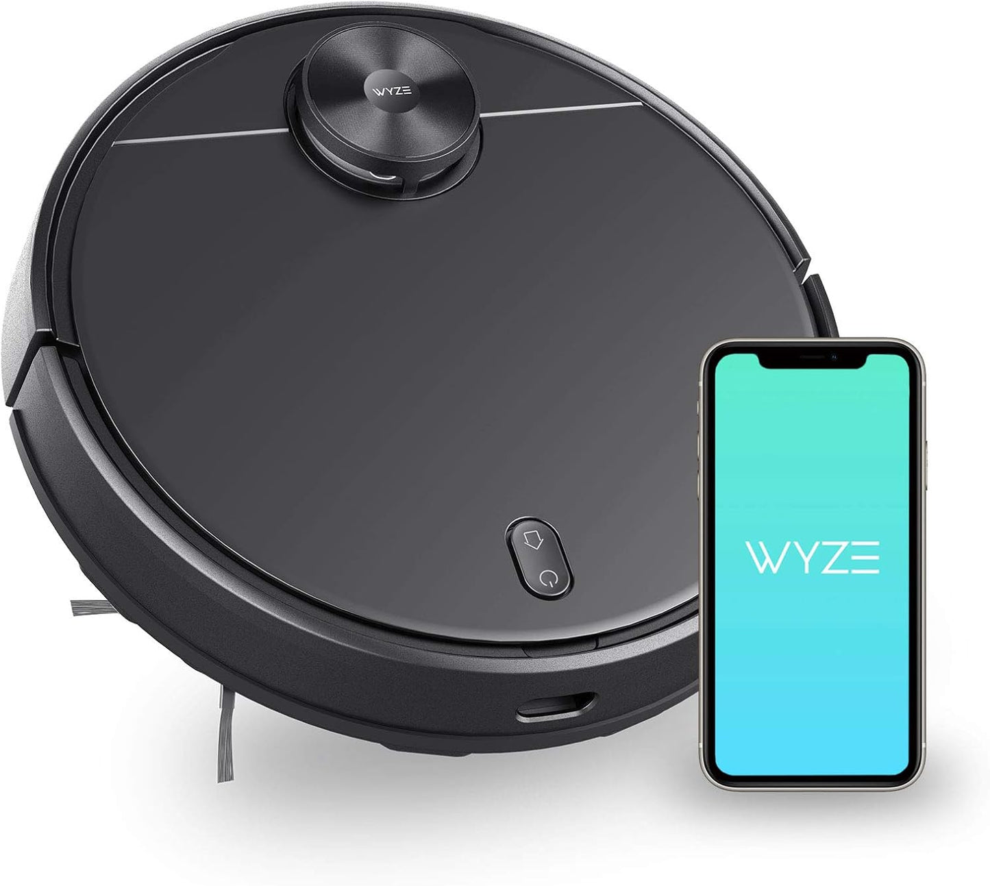 Aspiradora robot Wyze control por Wi-Fi/App/Alexa