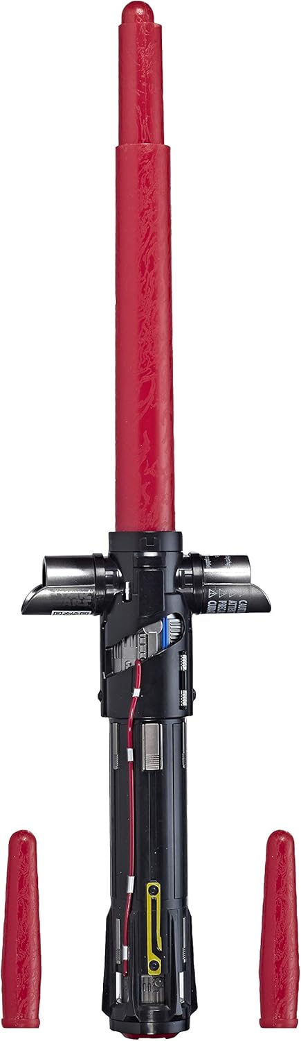 Star Wars Kylo REN - Juguete electrónico de Sable de luz Rojo.