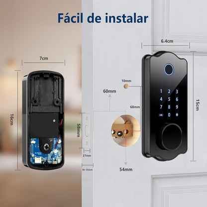Cerradura Inteligente Electronica Digital de Seguridad (USADO)