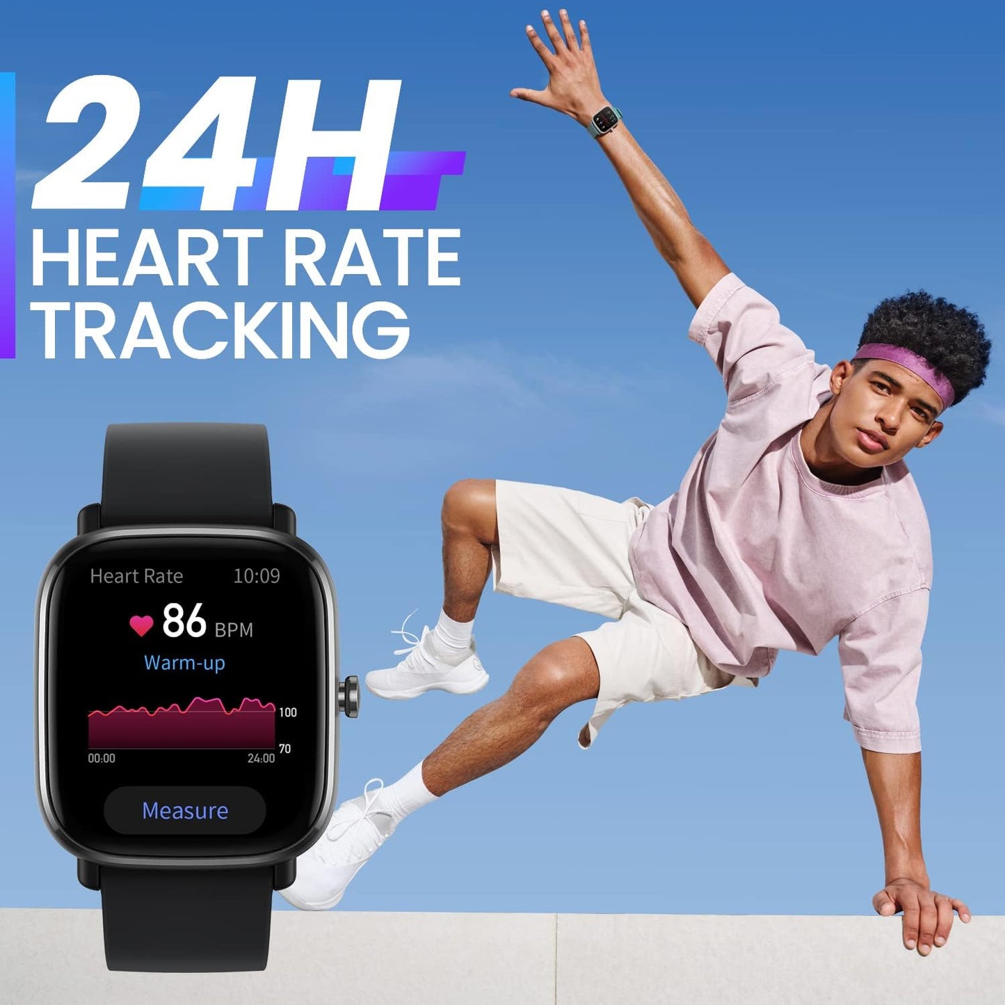 Amazfit GTS 2 Mini azul Smartwatch con GPS Deportivo