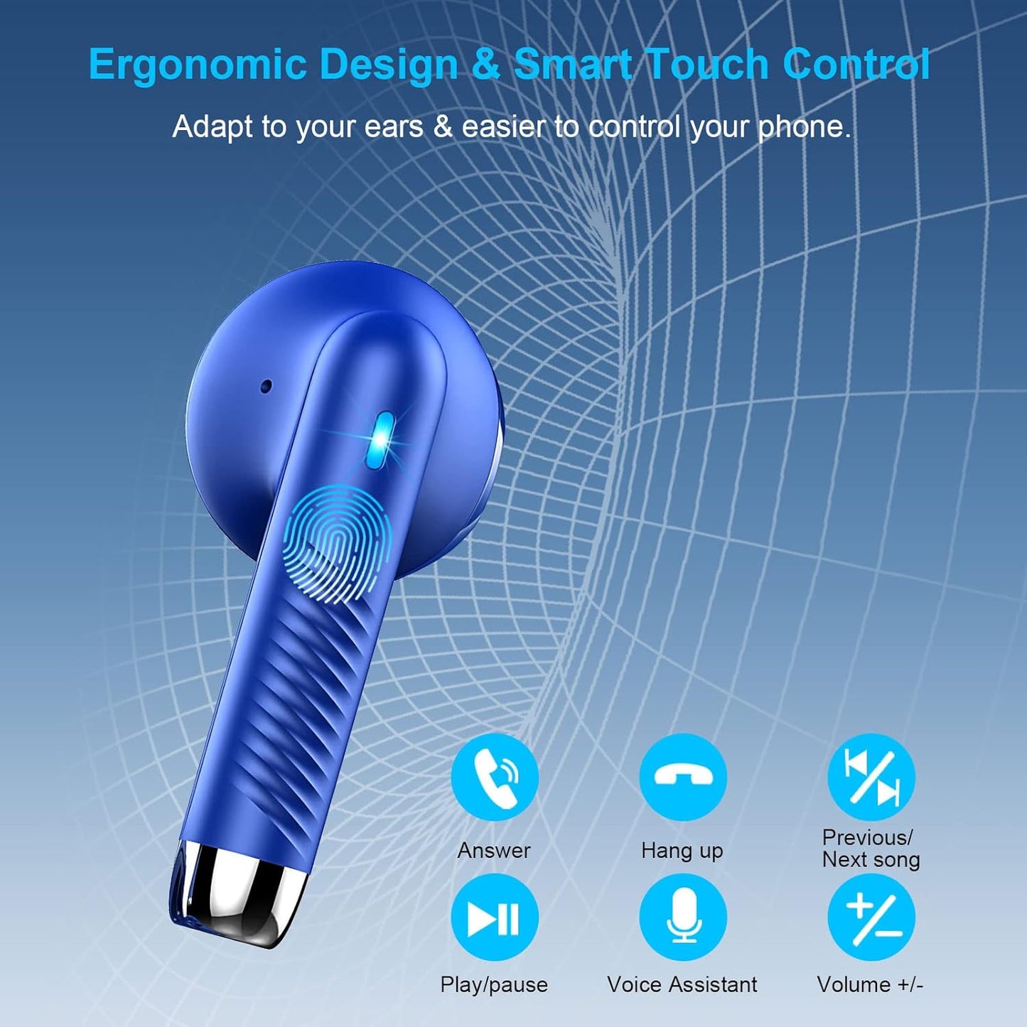 Jxrev J51 Auriculares Inalámbricos Bluetooth Estéreo Hi-fi