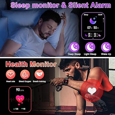 Reloj inteligente para hombre con rastreador de actividad física