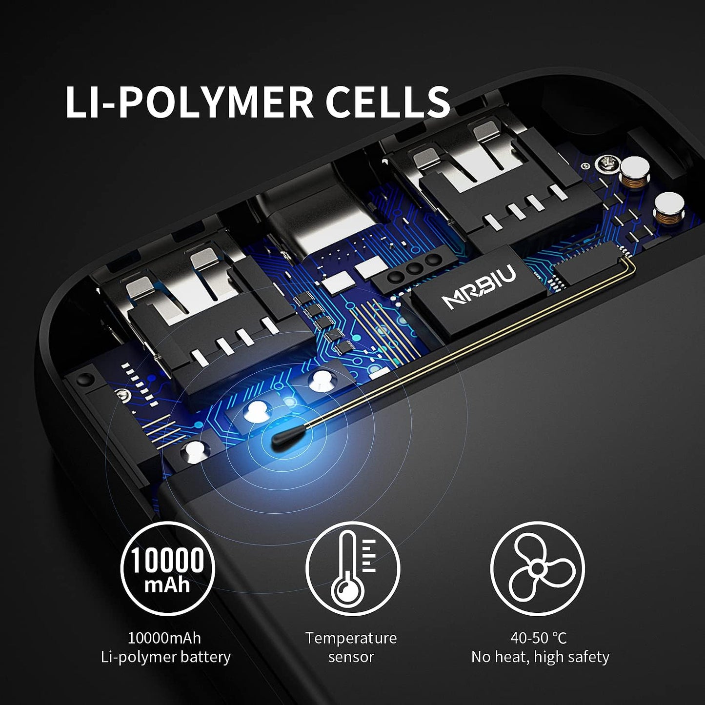 Bateria portatil mini MRBIU 10000 mAh (USADO)