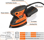 Lijadora de órbita aleatoria, Topshak, 5", 15000 rpm, para madera.