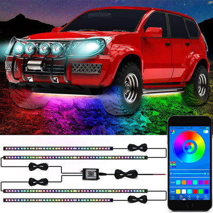 Luz led para coches-camiones RGBIC sistema iluminación (USADO)
