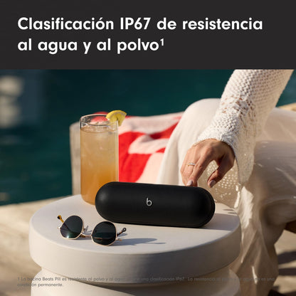 Altavoz Bluetooth portátil, Beats Pill, Apple y Android, (DETALLE CAJA).