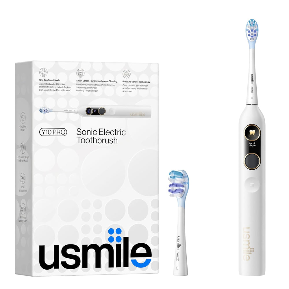 Cepillo de dientes eléctrico recargable, impermeable, (USADO).