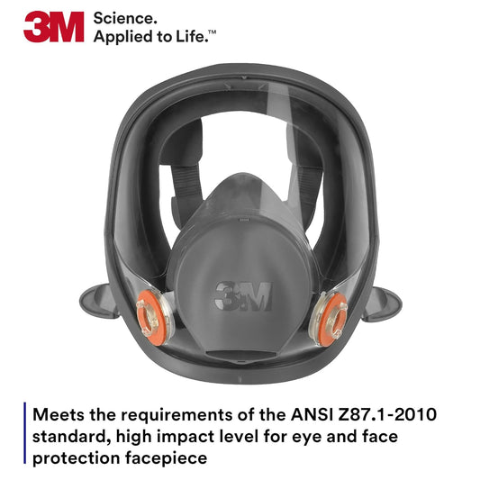 3M, Respirador reutilizable Full Facepiece, protección respiratoria. M