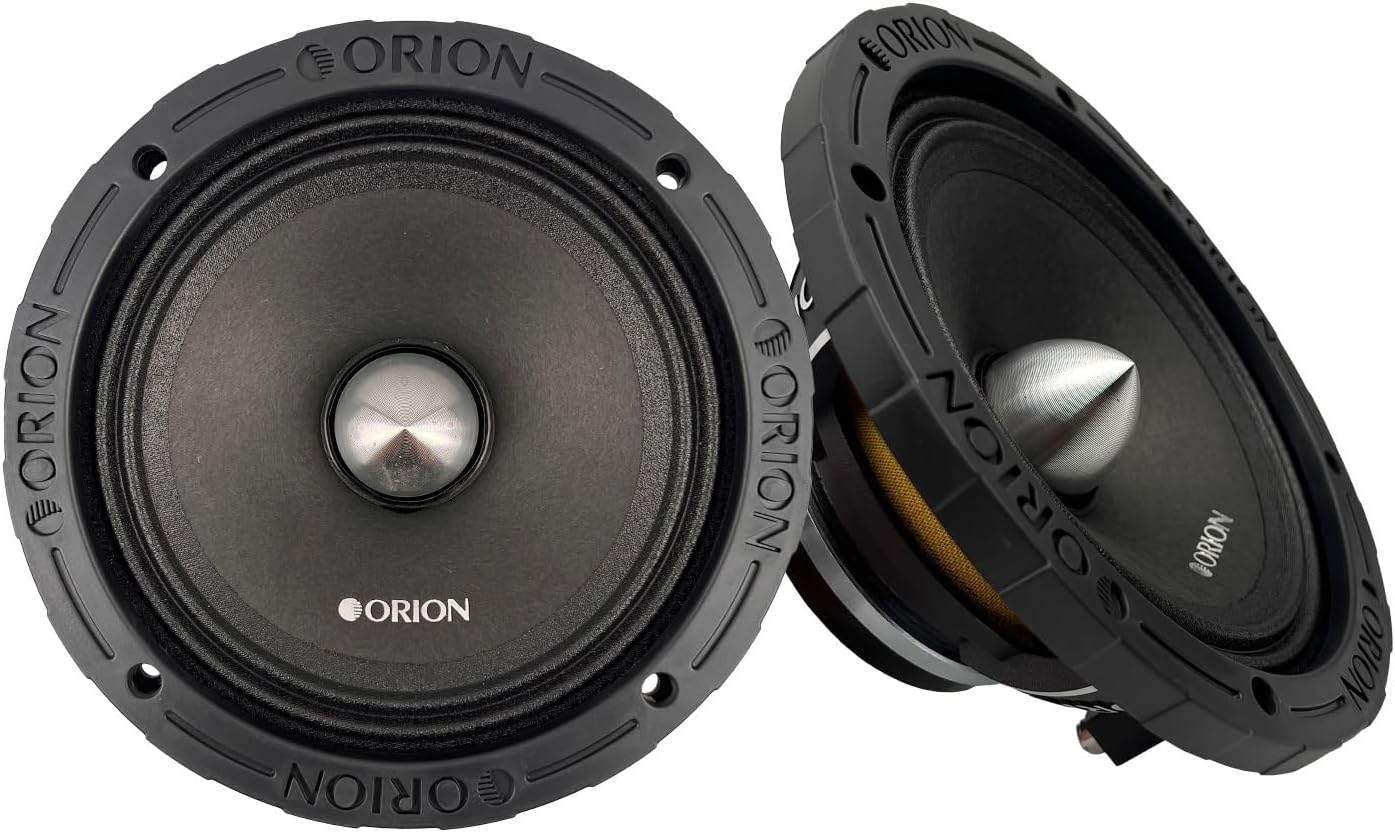 Bocinas 6.5", 8 ohmios, estéreo profesional audio, ORION.