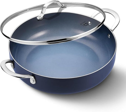 Sartén Honda Koch Systeme Cs 30cm Antiadherente C/Tapa