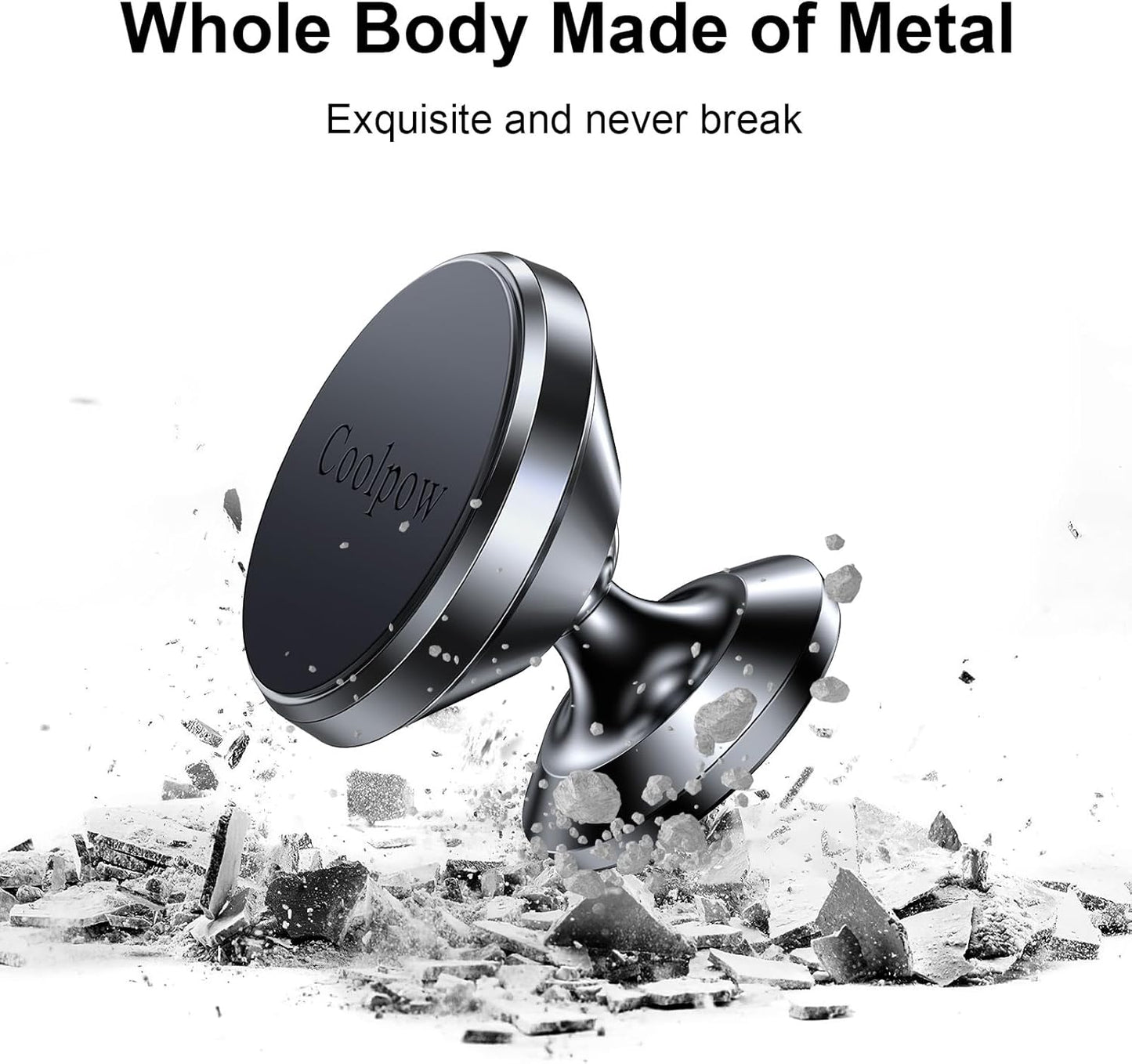 Coolpow 2 Soportes magnéticos para teléfono