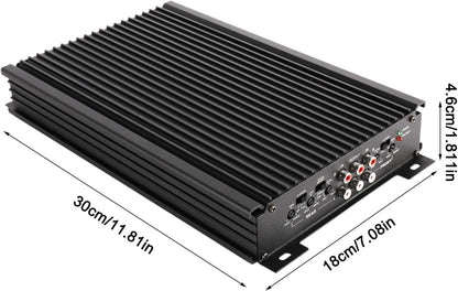 Amplificador de audio estéreo, YaeCC, de 4 canales, para coche.