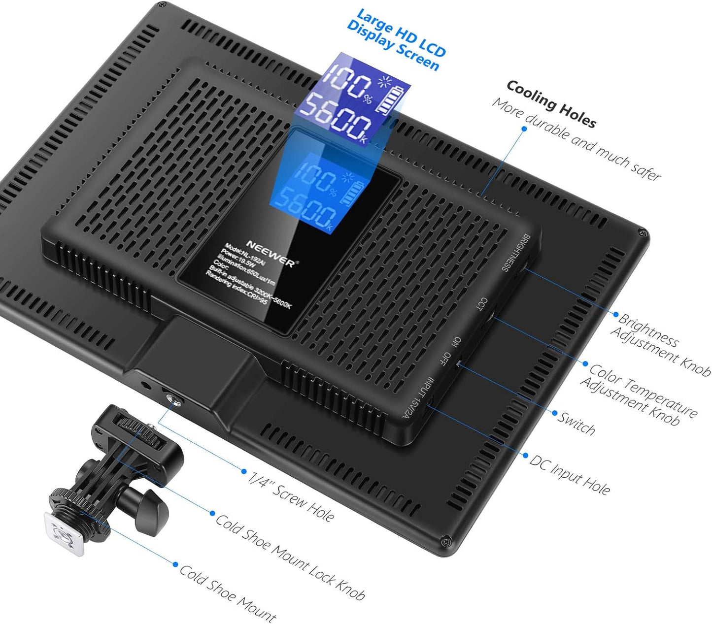 Kit de iluminacion para fotografia, profesional, regulable con tripode.