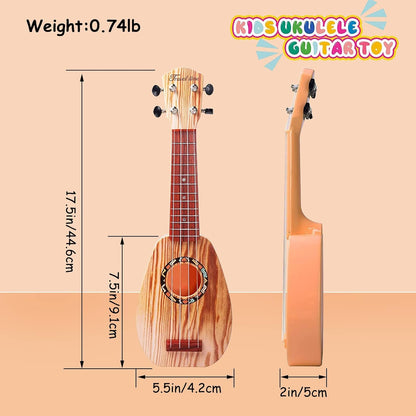 Juguete De Guitarra Ukelele Para Niños YOLO