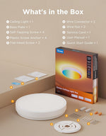 Lámpara Techo Inteligente 15" Govee RGBIC (CAJA ABIERTA)