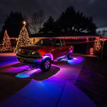 Luces LED de roca TDE Explorer Lighting, 10 cápsulas RGB (USADO)