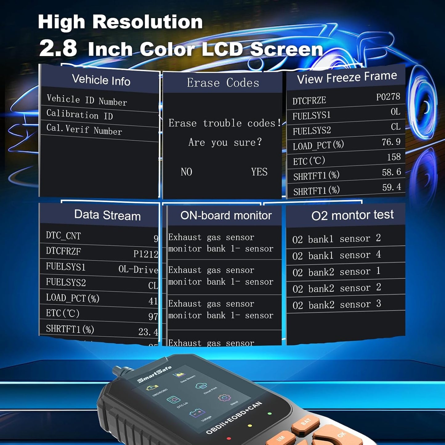 SmartSafe-Herramienta de diagnóstico profesional para carro (Usado)