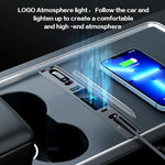 Cargador USB para coche, multipuerto para Tesla modelo 3/Y.