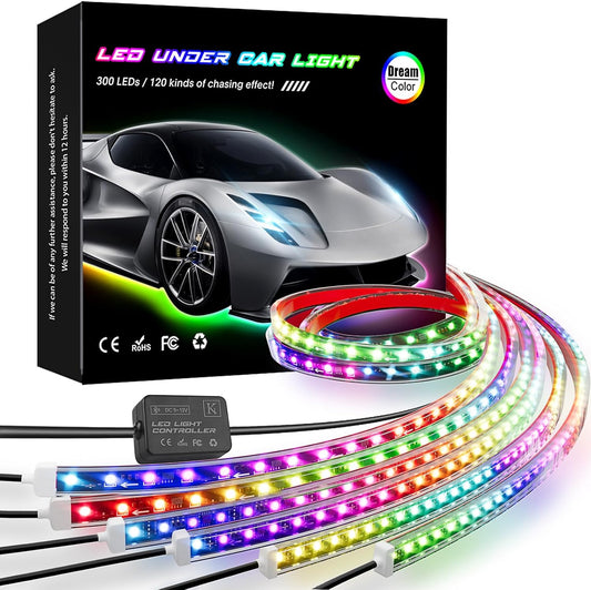 Luces subterráneas para automóvil 300 LEDS