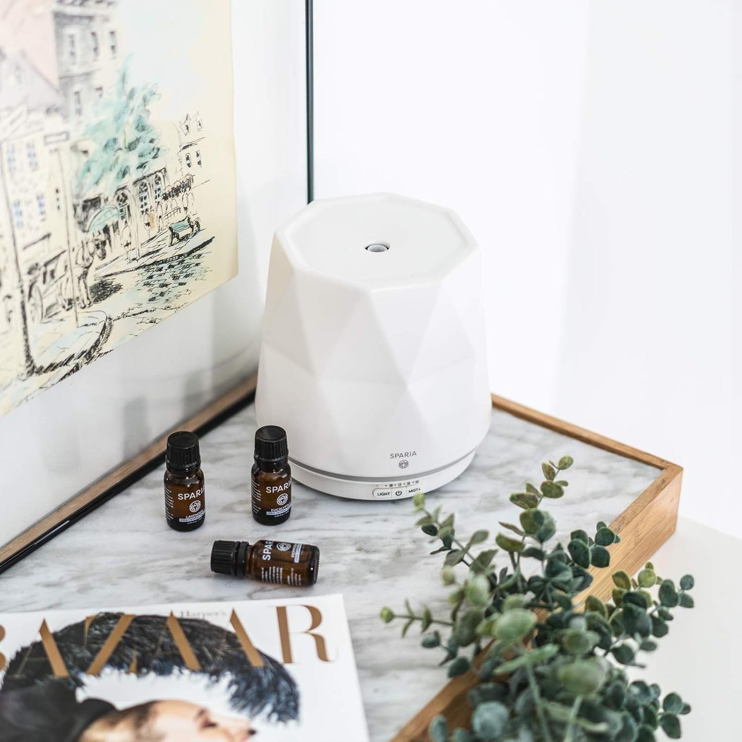 Difusor de aroma de cerámica de 300 ml. SPARIA ULTRASONICO