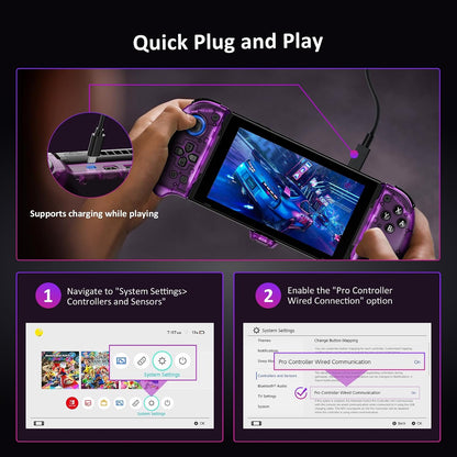 NexiGo Gripcon Control HDMI Kickstand para Nintendo Switch USADO