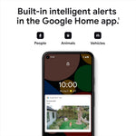 Google Nest CAM para exteriores o interiores, 2 PZA CAJA ABIERTA