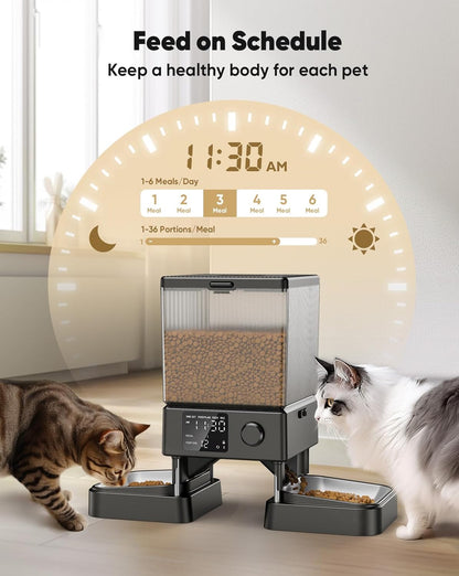 Alimentador Automático para Mascotas con Wi - Fi 5G, Oneisall.