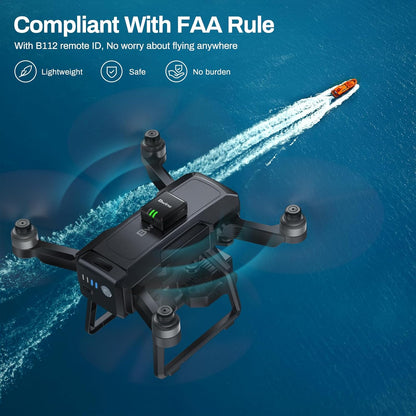 Bwine B112S Módulo de identificación remoto para drones FAA regulación.