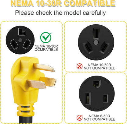 Cable adaptador de cargador EV de 50FT, NEMA, (USADO).