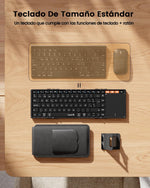 Teclado Plegable ProtoArc XK01 TP Bluetooth con Touchpad