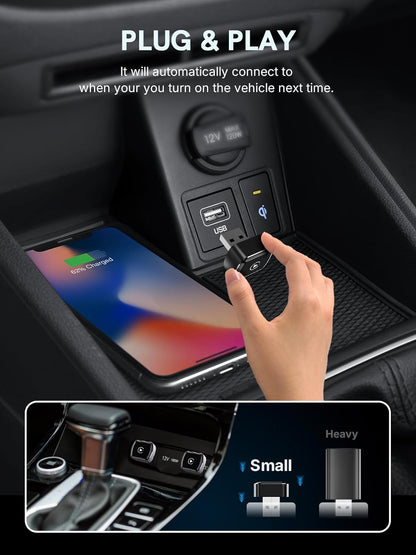 Adaptador inalámbrico CarPlay Plug and Play
