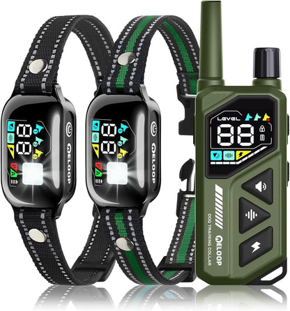 Collares de entrenamiento para perros Eloop, 1100 yds (USADO)
