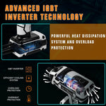 Máquina Soldadora Inversora ARC 110V Portátil IGBT USADO