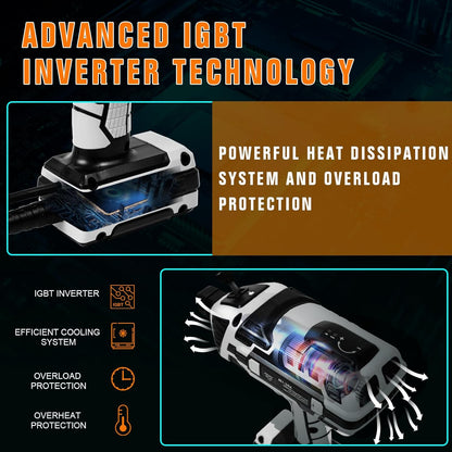 Máquina Soldadora Inversora ARC 110V Portátil IGBT USADO