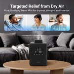 Humidificador de niebla cálida de acero inoxidable, Livatro, 3L.