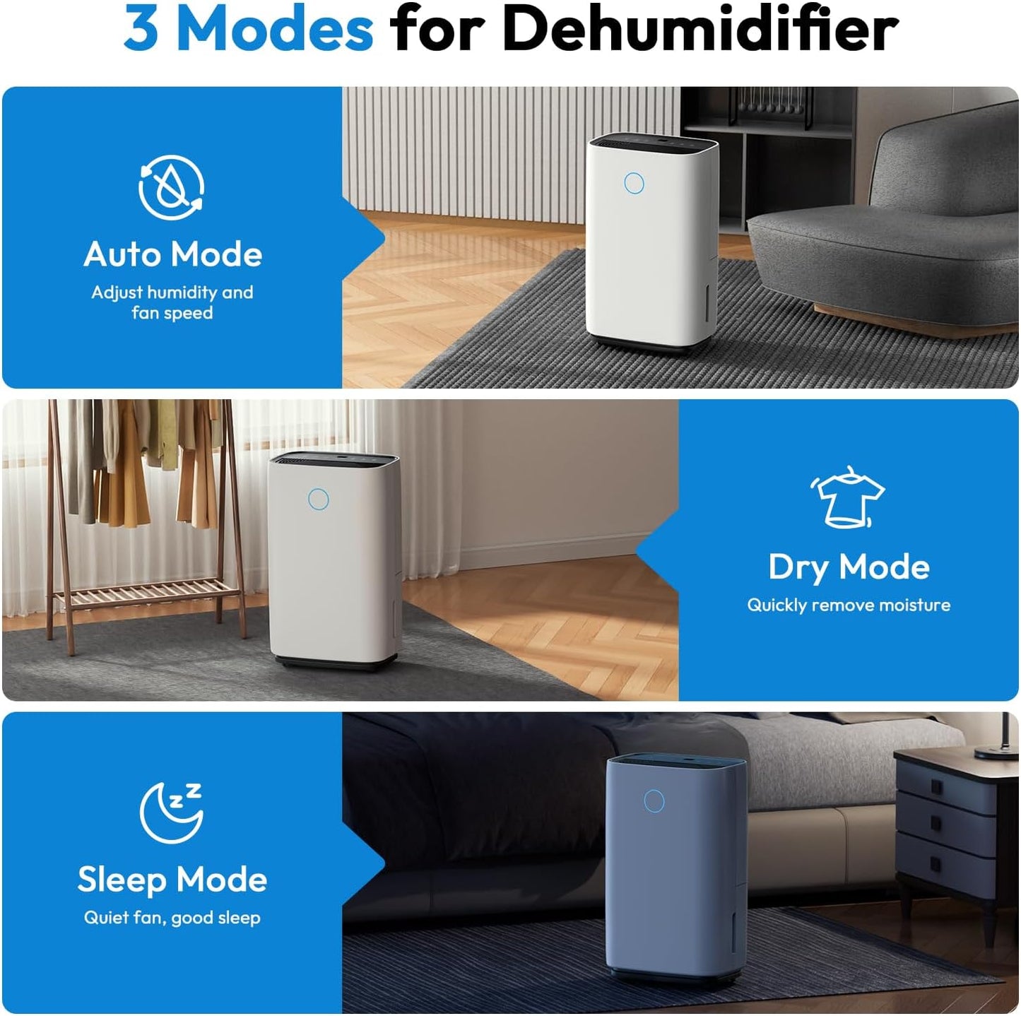 Deshumidificador doméstico indicador de humedad (USADO)