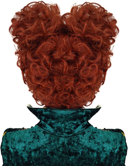 Peluca Winifred Sanderson Corta Para Disfraz