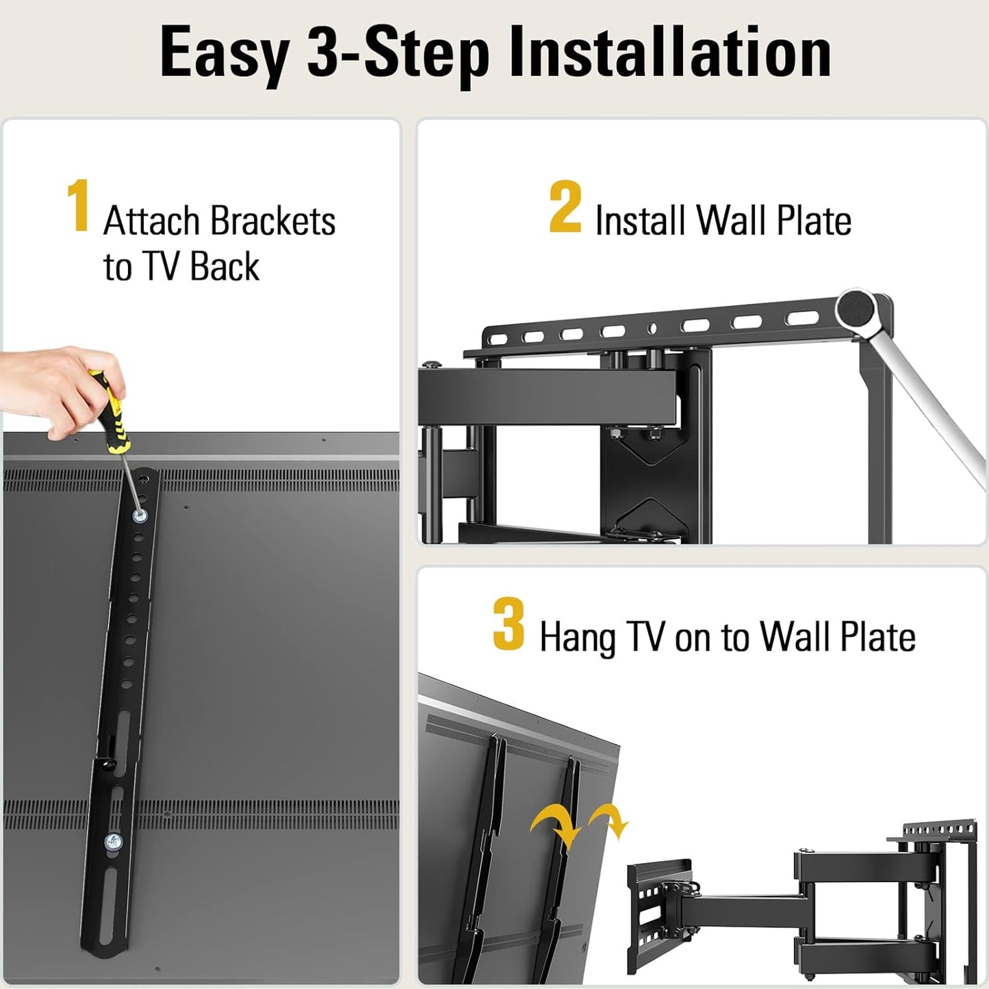 Mounting Dream Soporte de pared para televisor, 32 a 55", (USADO).