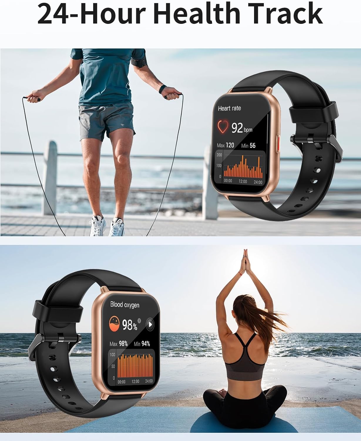 Reloj inteligente, 1.8",  iOS/Android, Pantalla táctil, llamadas.(USADO).